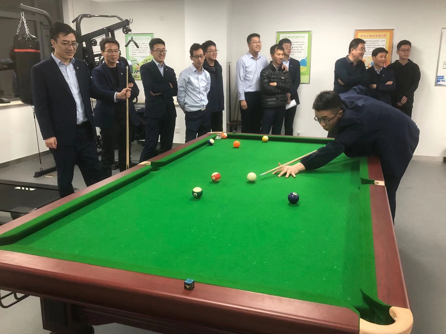 泓源公司舉辦“慶元旦、迎新春”職工乒乓球臺球比賽(圖3)